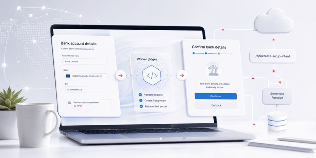 Streamline SEPA Bank Detail Collection: A Serverless Approach with Stripe and Cloudflare Workers