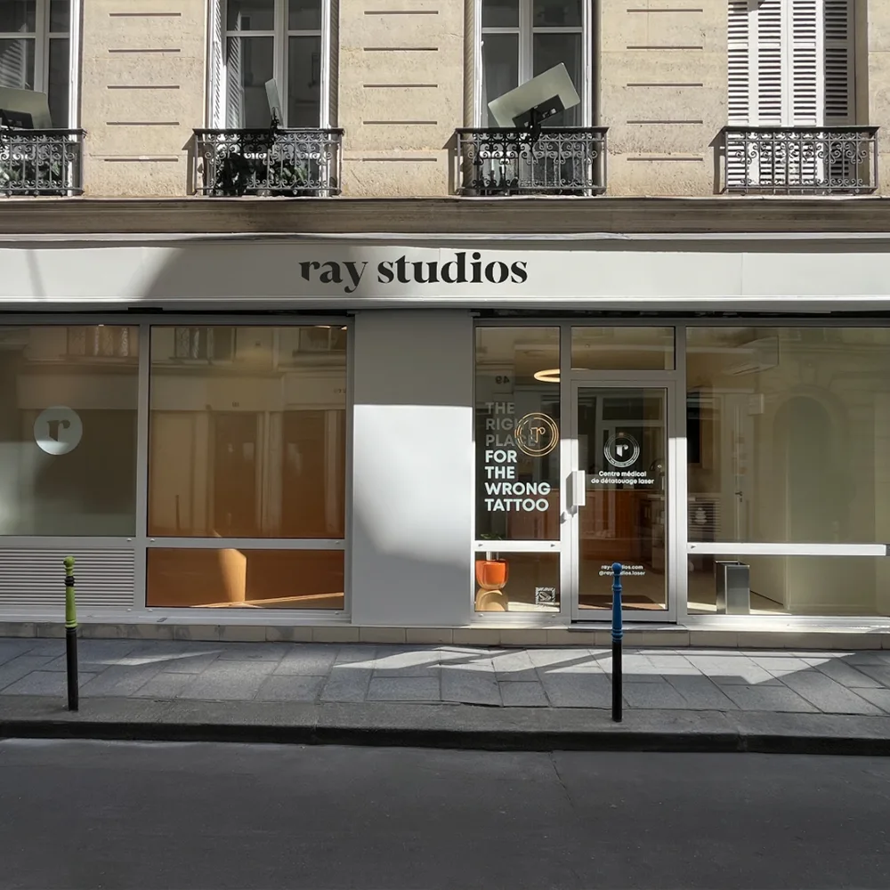 Entrance to a Ray Studios clinic
